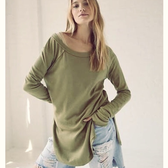 Free People Tops - FREE PEOPLE SNOWY TUNIC NWT
